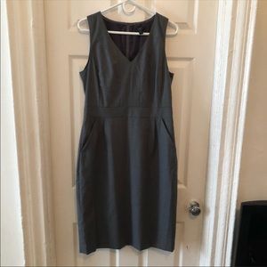 NWOT J Crew Tall grey dress
